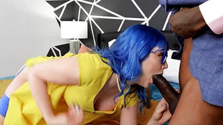 Callie Brooks watches her stepdaughter get blacked