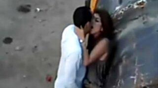 spy couple standing