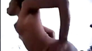 Young dark-hued chick has the cutest lil' cootchie