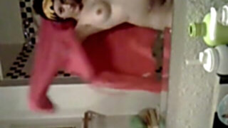 Bathroom Undress and Bate Lady 1