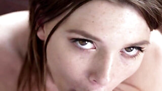 Alex Cane shows natural tits and fucks her stepbrother