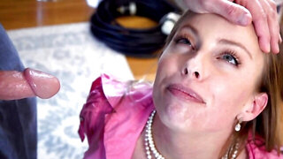 Love adores nothing better than threesome with stepmom