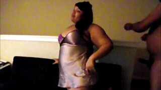 Chubby Latina with a great ass taking on a black dick