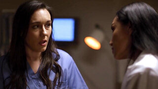 Vicki Chase shuts up a slutty nurse and they fuck so good