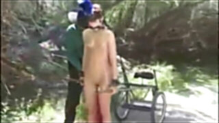 (Oldies But Goodies) PonyGirl Training Outdoor (1on3) OtO