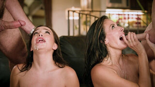 Group sex with stepfamily passions that get crazy