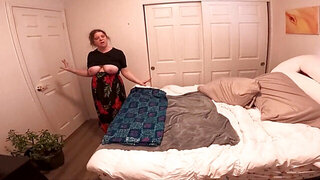 Fat old bitch getting fucked in POV to repeated orgasms