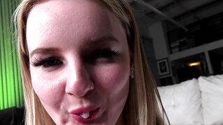 Eliza Eves taking on Johnny Goodluck in point of view