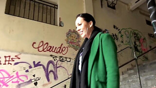 Adeline Lafouine and Adeline White licking and fucking