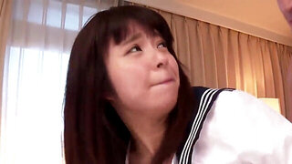Japanese student getting fucked by a much older guy