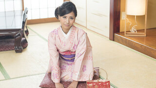 My kimono protects my slutty pussy's dignity