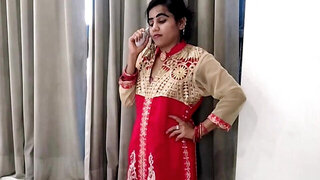 Passionate couple are making love in the bedroom