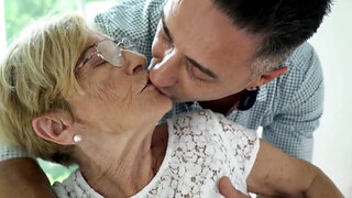 Granny is going to enjoy the taste of fresh cock finally