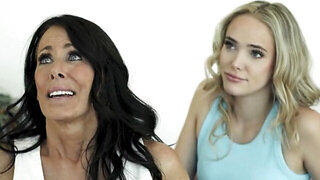 Threesome pleasure with a much older whore in FFM