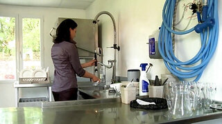 Anna Polina wants big dick in her sensitive little ass