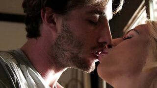 Boy forgets about flight and makes love with stepsister