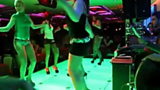 Scorching turkish honeys Dancing in nightclub