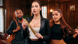 Melissa Stratton & Vanna Bardot share monster black dick in extreme FFM