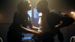Interrogation room fucking with Nicole Kitt taking it