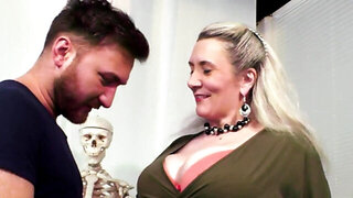 Big boobs blonde wants a real dick in her wet vagina