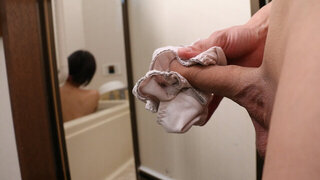 Asian mature receives great inches down her furry pussy