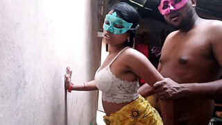 Amateur couple from India are making a hot sex tape