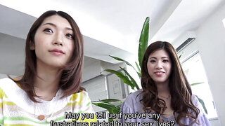 Japanese women show great introspective before hard sex