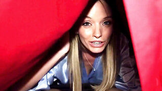 Stepmom edging his boner and enjoying POV fucking too