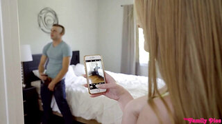 Weird dude fills his stepsister's cunt with much cum