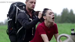 Arwen Gold gets her hiker hole blasted with intensity