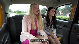 Two European girls give him a pityfuck of a lifetime