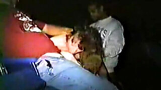 Hoe Wifey Group Glimpse in GONZO Adult Theater