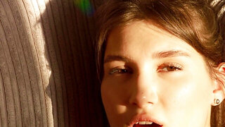 Ellie Luna seems to find her pleasure fucking perfect