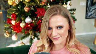 Paris White removes her socks and plays with her toes