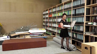 Dirty Priscilla wants to discover what two dicks feel like