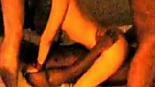 Lovely Thin Wifey Very First Gang-Bang #4