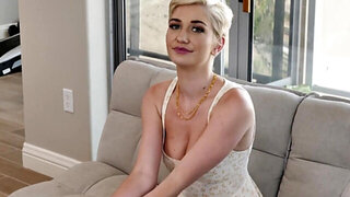 Big boobies short hair girl wants fingering and more