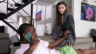 Maya Woulfe gets stretched out by black dick HARDCORE