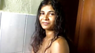 North indian doll fellates her beau and get it