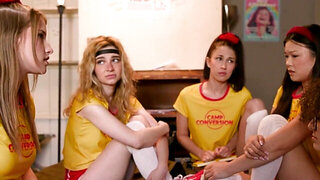 Camp counselor is going to make that bitch sweat