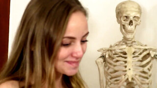 Learning anatomy by playing with each other's bodies