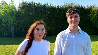 Lucky lady with a hot body gets pounded by the pond