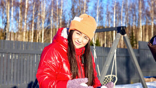 All girl winter fuck with the craziest orgasms you'll see