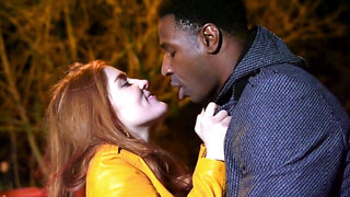 Redheaded girl is way too hot not to get blacked hard