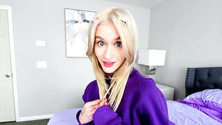 Petite blonde stepsister is going to get ass-fucked deep