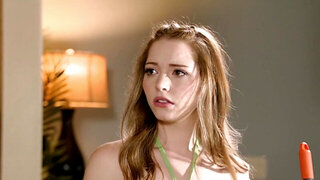 Blonde MILF Cory Chase eats out her student Myra Moans