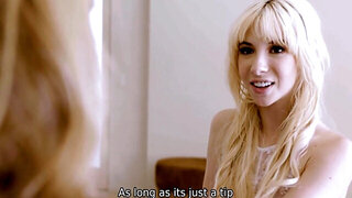 Her groom's big dick daddy is going to make her feel nice