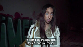 Horny people enjoying passionate sex while in public