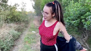 Virgin teen's dick gets lucky with a slutty stranger