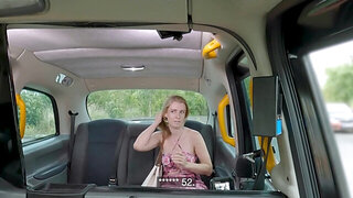 Blonde babe does not have cash on her... she has CUNT on her